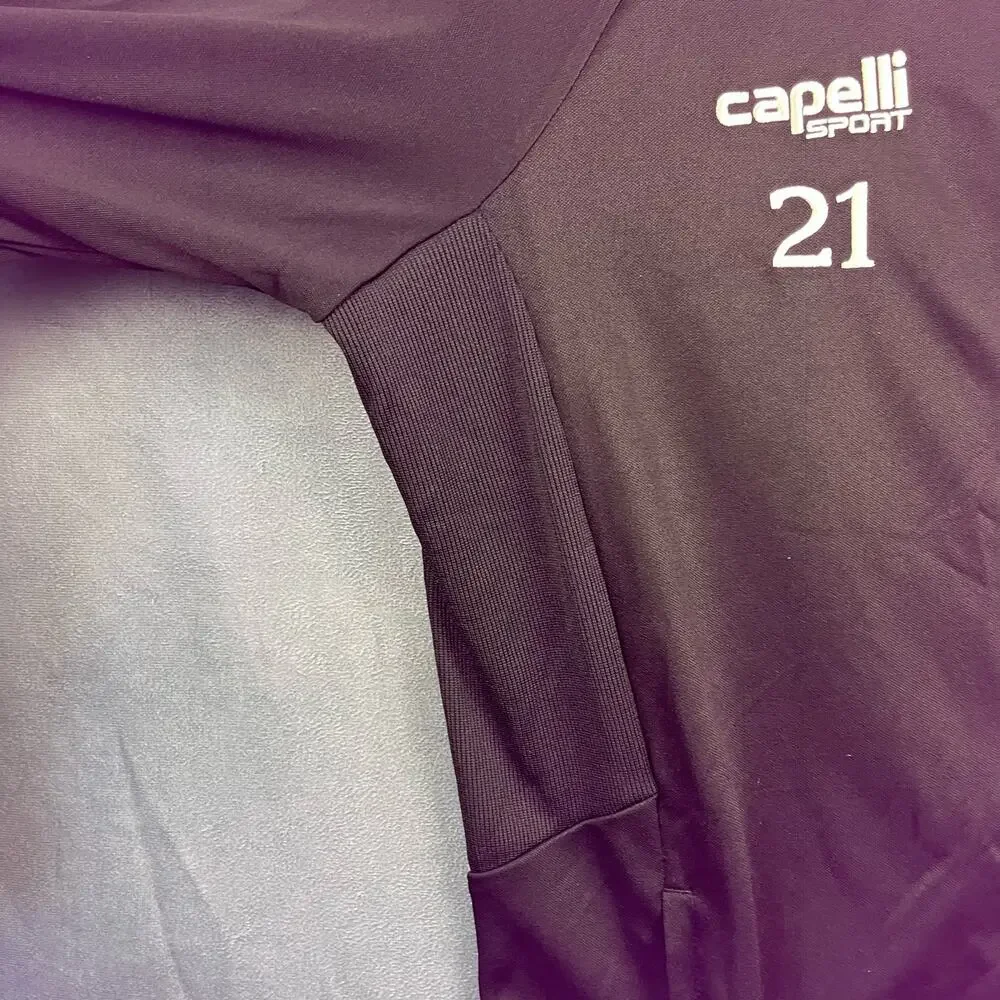 Capelli Sport Jacket Vegas United CS Cool Mens XL Performance Full Zip Mock Neck